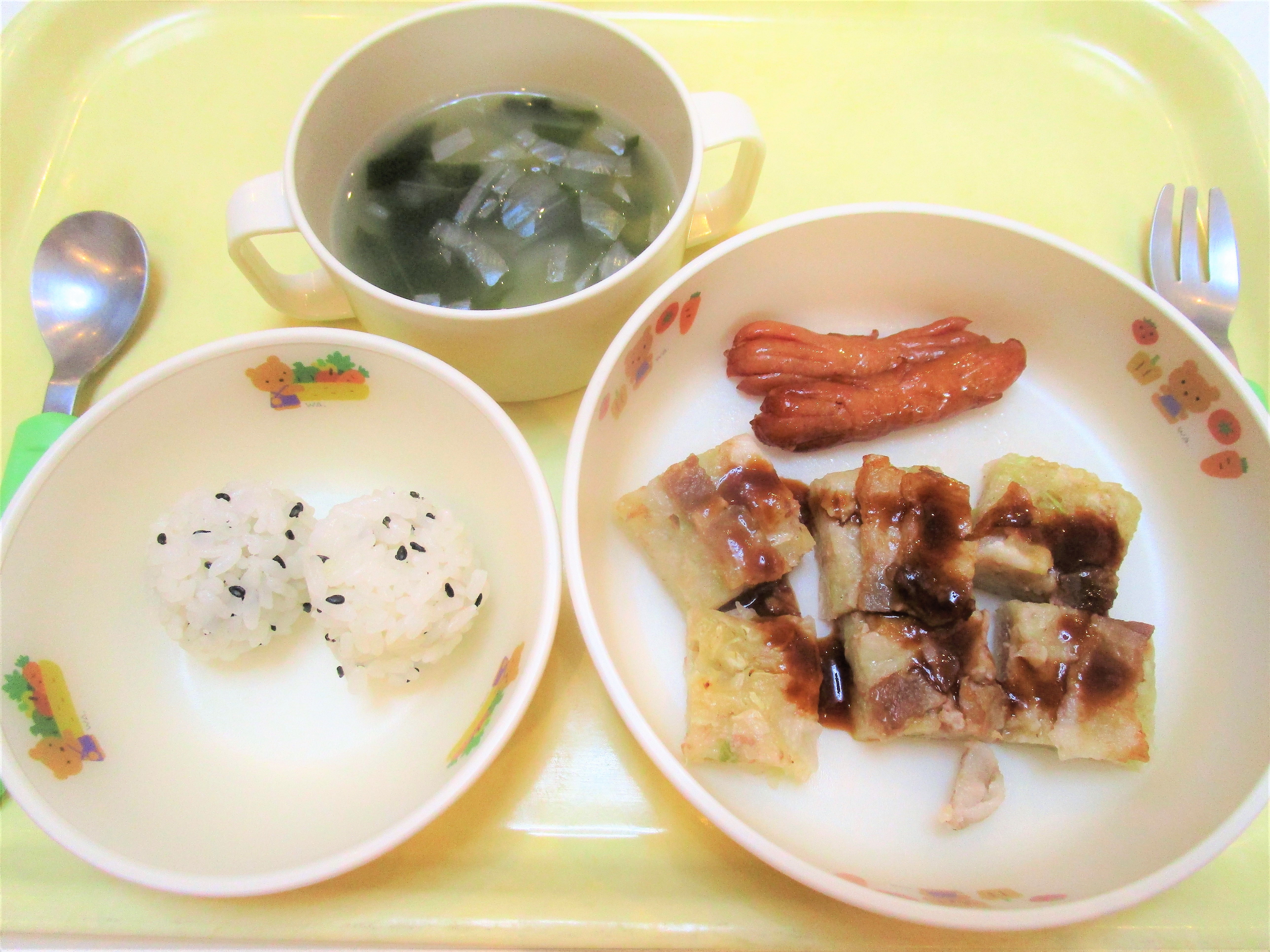 わいわいお好み焼きとコロコロおにぎり